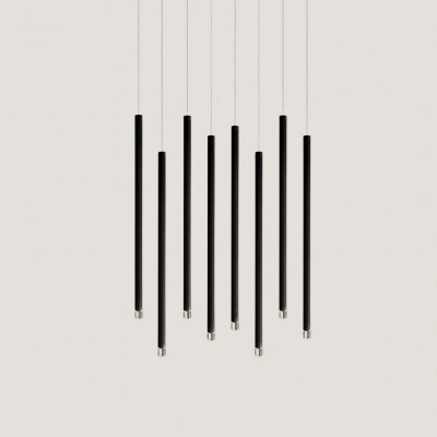 Люстра A-Tube Nano 8 Rectangular 